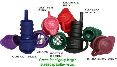 Haley's Corker 5-in-1 Wine Aerator, Pourer, Stopper, Filter and Re-Corker